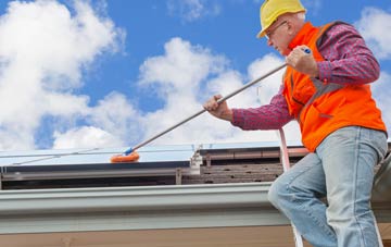 Elm soft wash roof cleaning